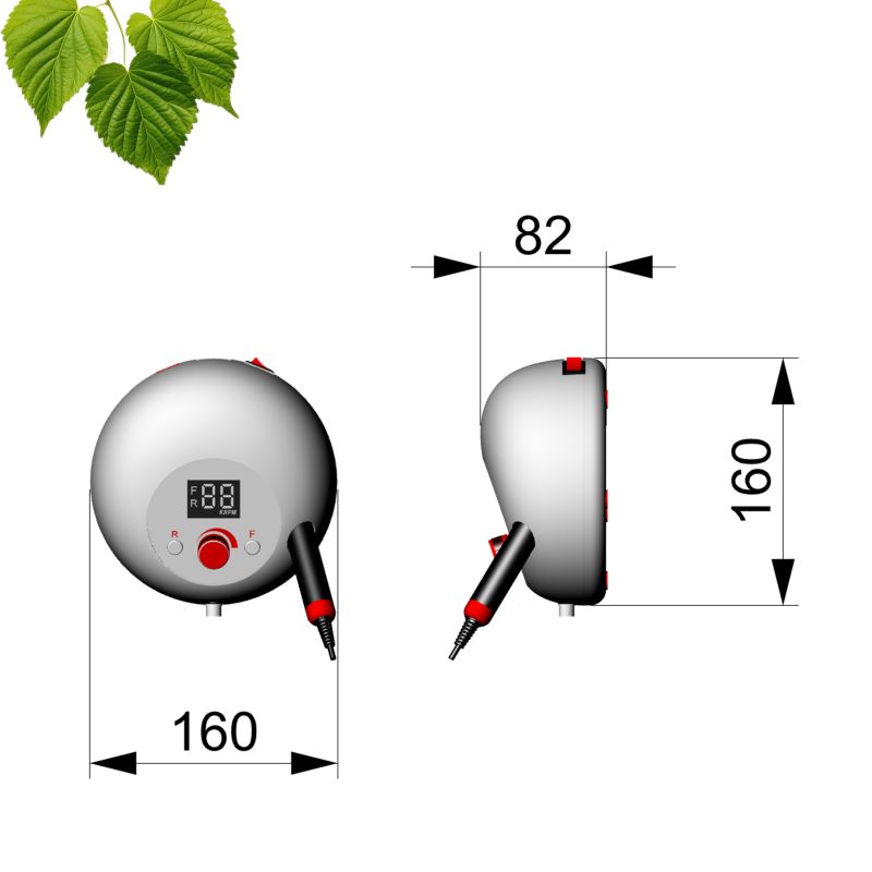 Máquina pulidora de uñas eléctrica