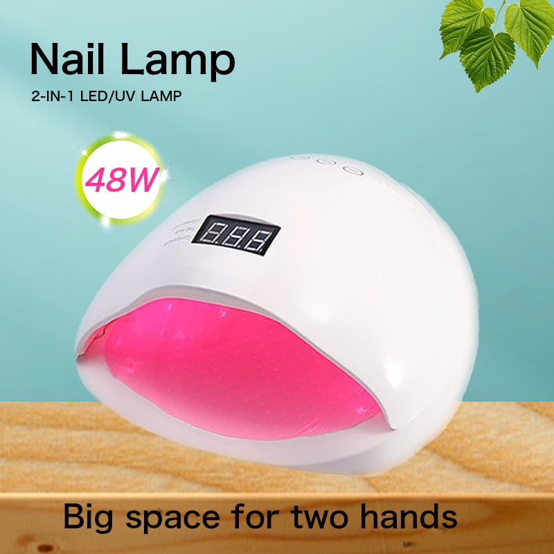 Lámpara de uñas LED/UV 48W